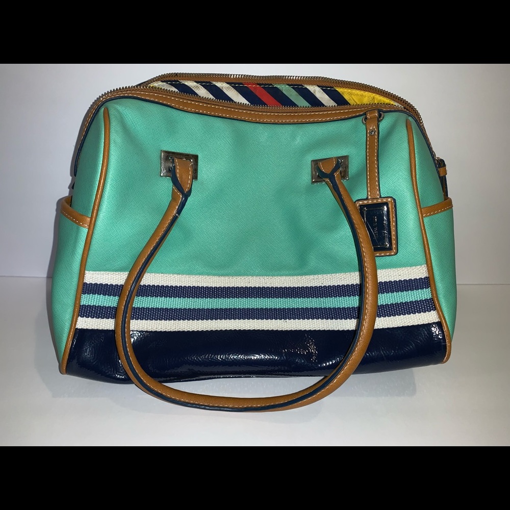 NINE WEST Teal Shoulder Bag